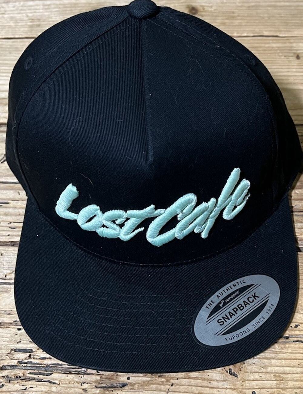 Lost Cafe SnapBack Mint Green & Black